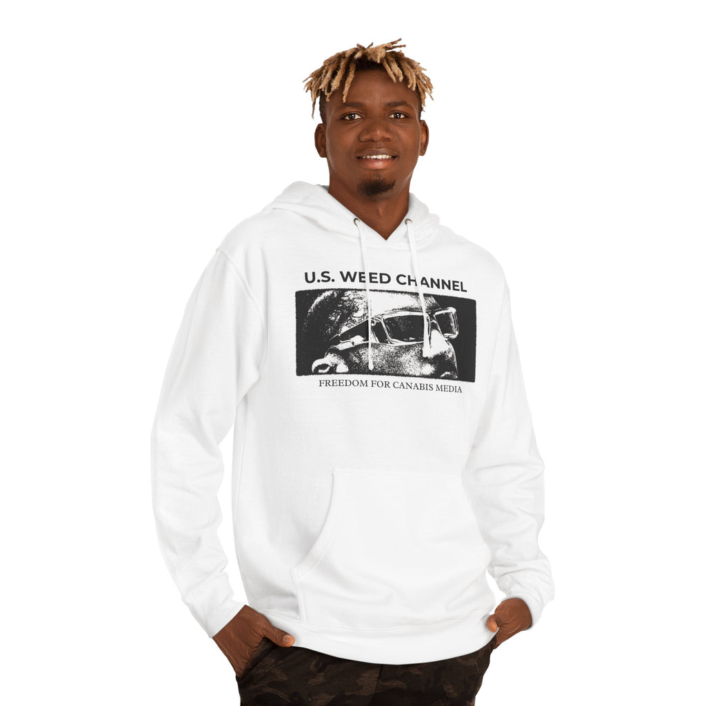Chic Graphic Hoodie, Unisex Sweatshirt, Trendy Streetwear, Statement Hoodie, Cannabis Culture Apparel, Gifts for Him/Her
