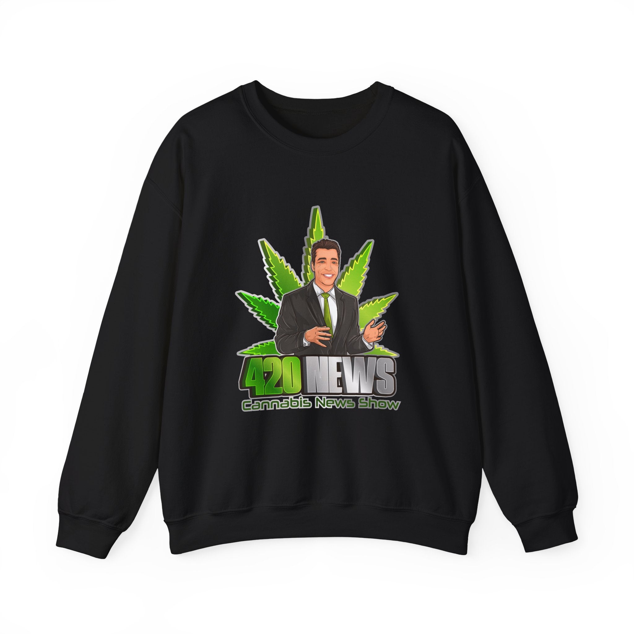Unisex Heavy Blend™ 420 News Crewneck Sweatshirt