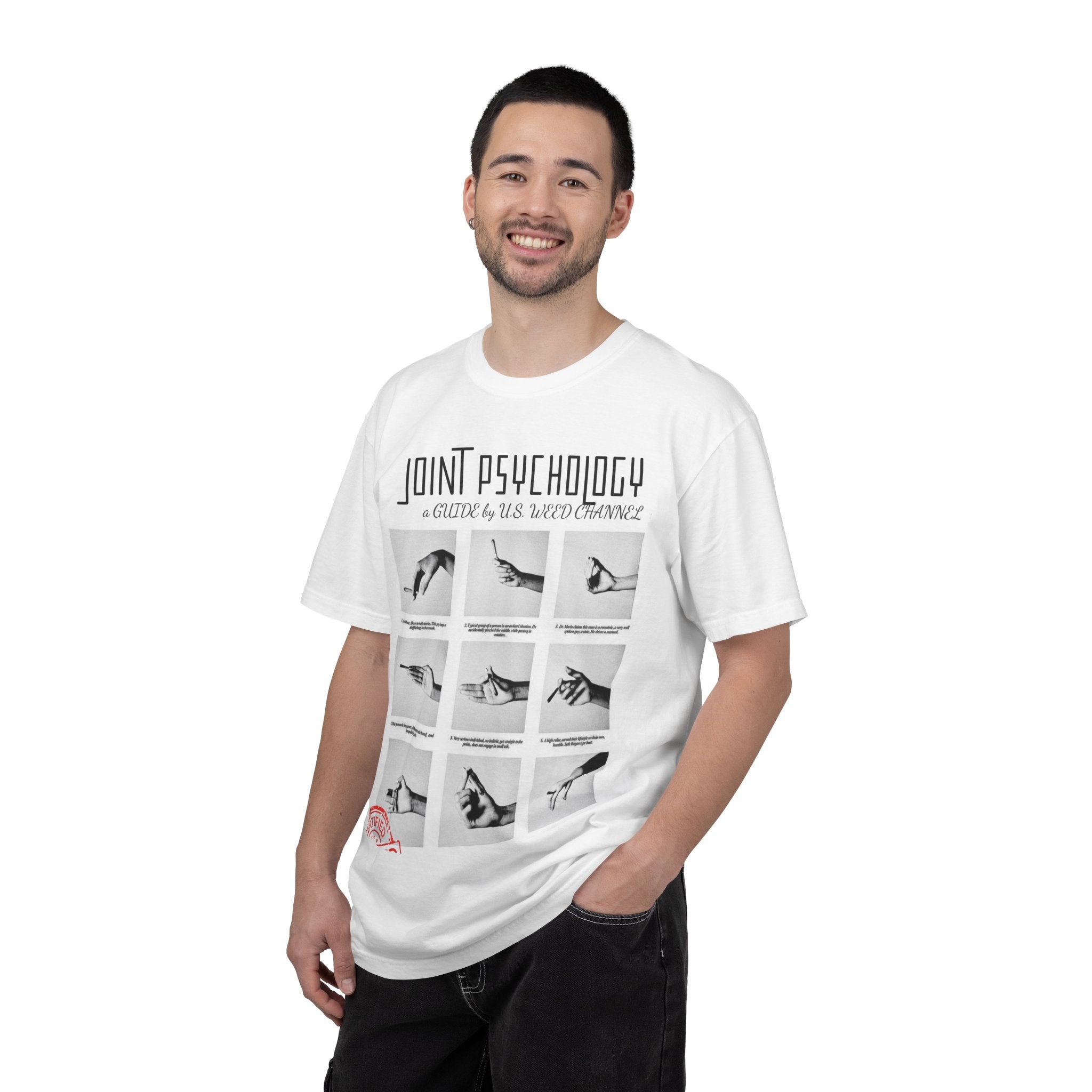 Joint Psychology Unisex T-Shirt | Weed Culture Tee | Gifts for Cannabis Lovers | Stoner Humor | Casual Streetwear