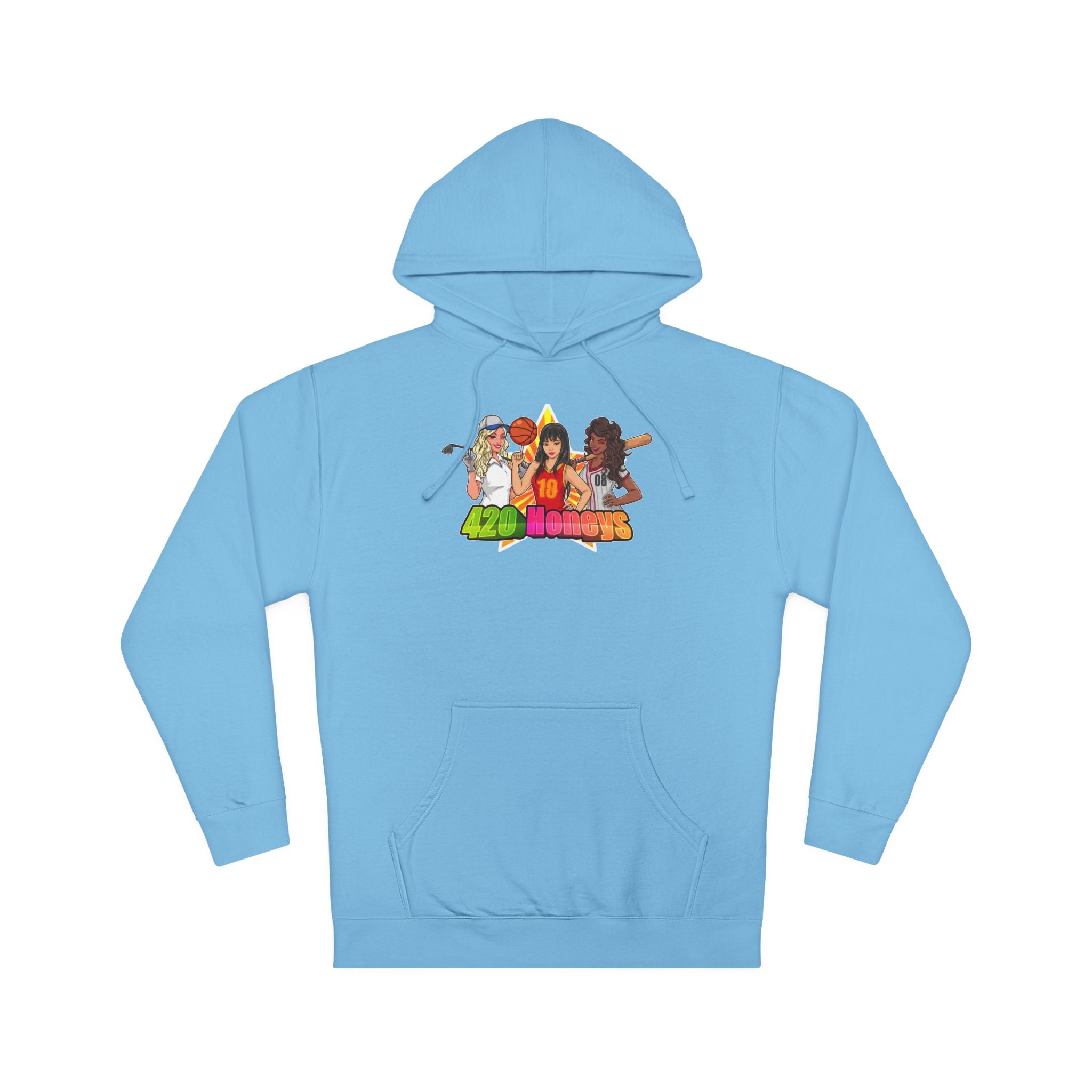 420 Honeys Women’s Cropped Hooded Sweatshirt