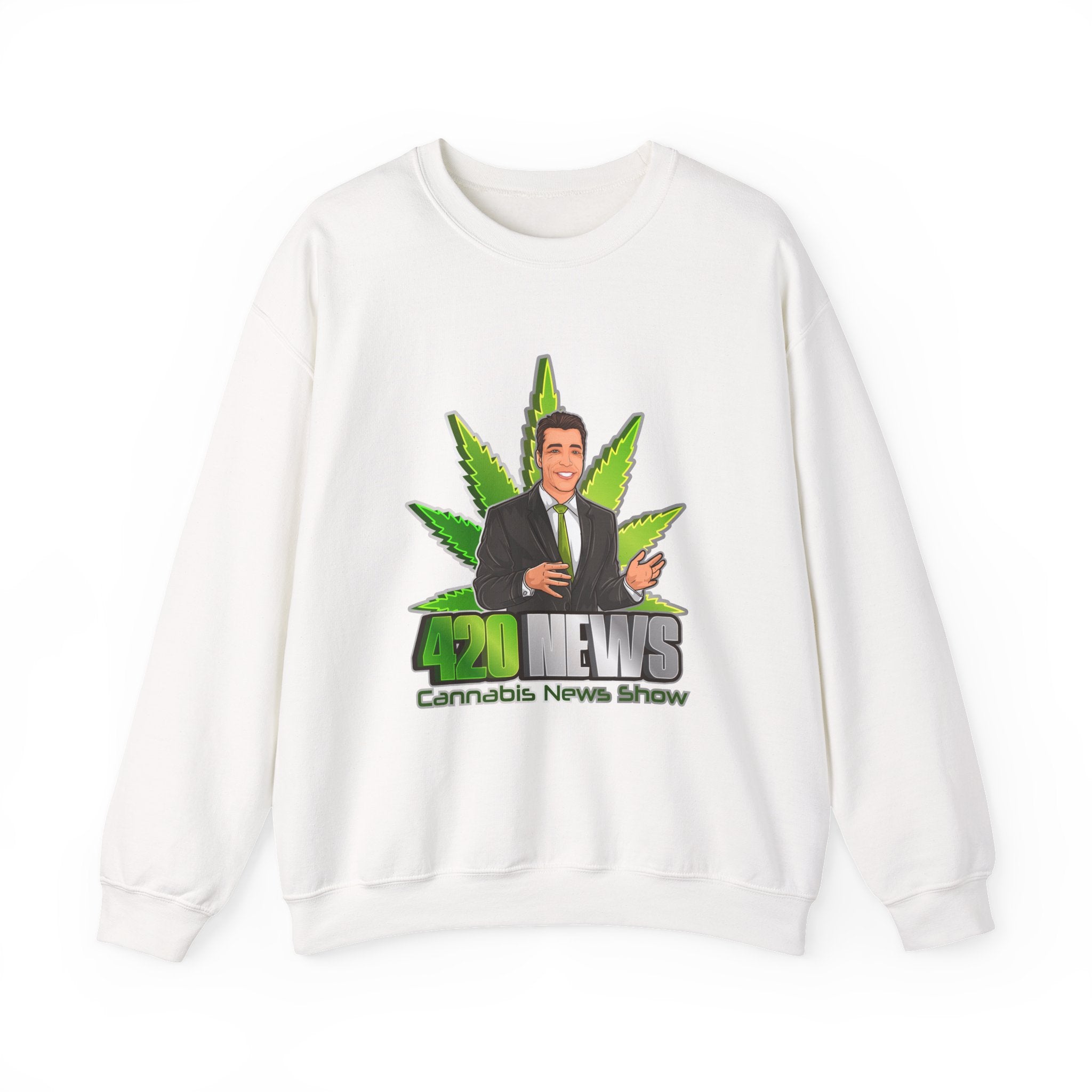 Unisex Heavy Blend™ 420 News Crewneck Sweatshirt