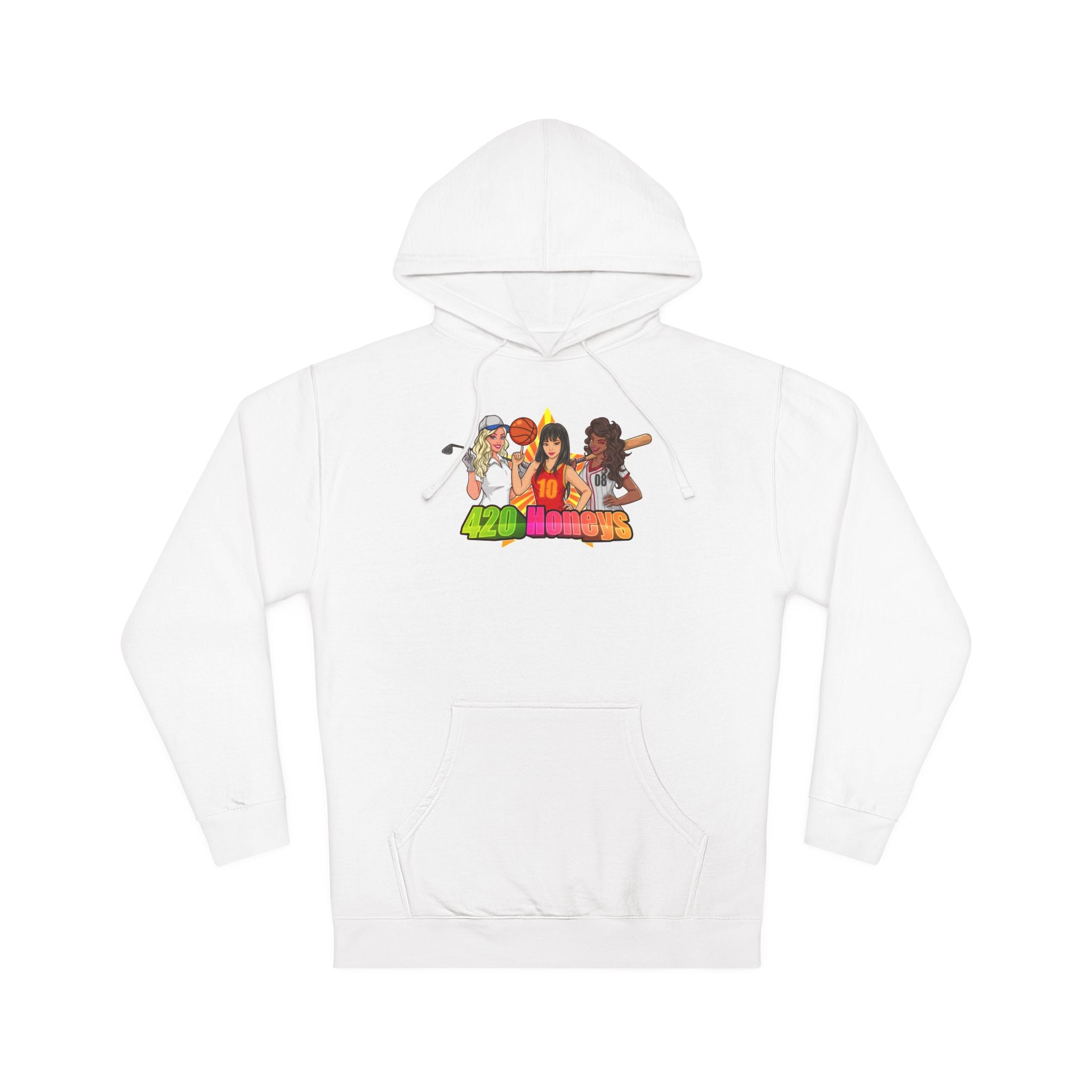 420 Honeys Women’s Cropped Hooded Sweatshirt