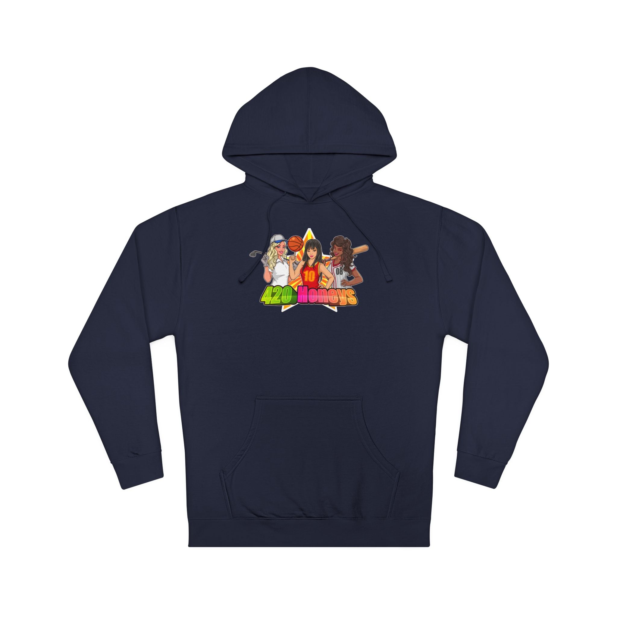 420 Honeys Women’s Cropped Hooded Sweatshirt
