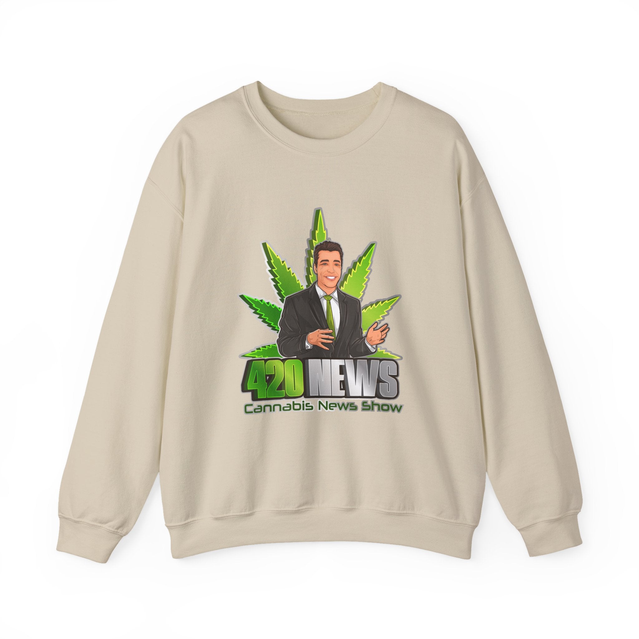 Unisex Heavy Blend™ 420 News Crewneck Sweatshirt